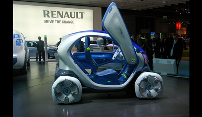 Renault ZOE, Twizy, Kangoo and Fluence - ZEV - Zero emission vehicles - 2009 10